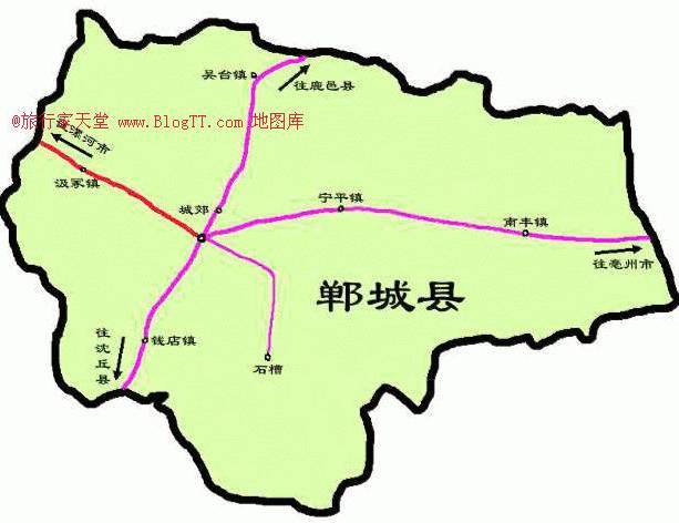 郸城县最新地图全面解析