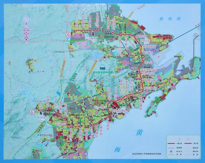 青岛地铁图最新版，揭秘城市新脉络