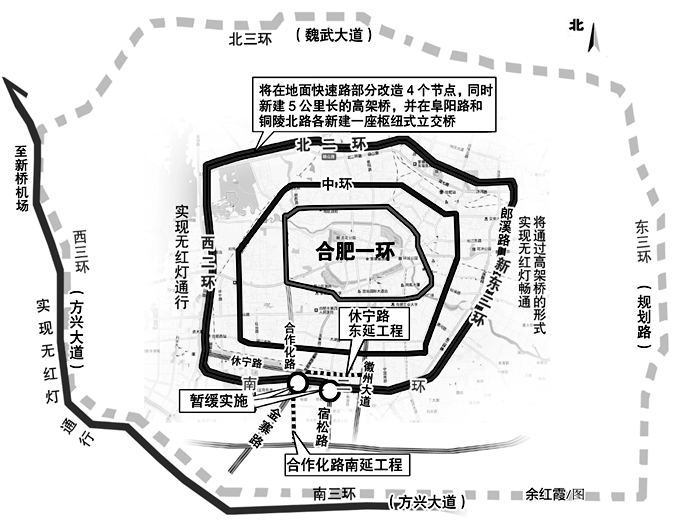 合肥三环路最新信息概览